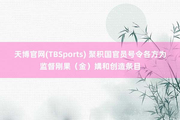天博官网(TBSports) 聚积国官员号令各方为监督刚果（金）媾和创造条目